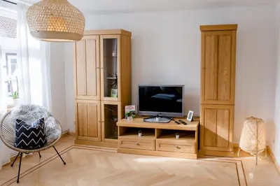 TV/Unterhaltungsangebot in der Unterkunft Ferienwohnung Wildfang