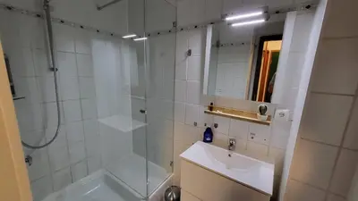 Ein Badezimmer in der Unterkunft Ferienwohnung Auenglück Hahnenklee Harz