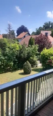 Ein Garten an der Unterkunft Ferienwohnung Wagner