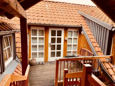 Ein Balkon oder eine Terrasse in der Unterkunft Kaiserstube