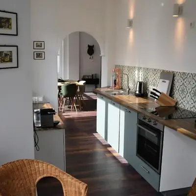 Ferienwohnung Villa Augusta-Bel Etage mit Infrarotkabine