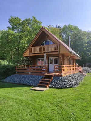 Ein Garten an der Unterkunft Ferienhaus Birkholz Harz
