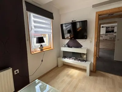 TV/Unterhaltungsangebot in der Unterkunft Ferienwohnung Beckmann