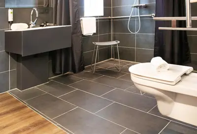 Ein Badezimmer in der Unterkunft HBS Hotel by WMM Hotels