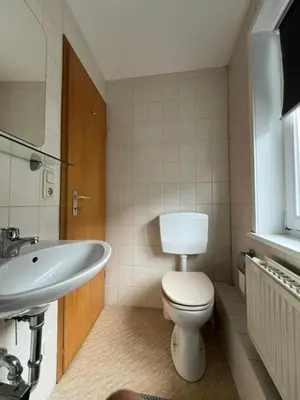 Ein Badezimmer in der Unterkunft Ferienwohnung ENJOY 4