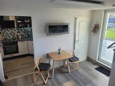 Küche/Küchenzeile in der Unterkunft Ferienhaus kleine Remise