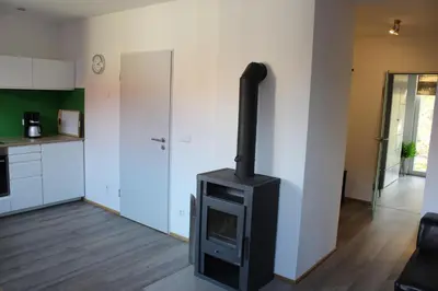 Küche/Küchenzeile in der Unterkunft Ferienwohnung Inga