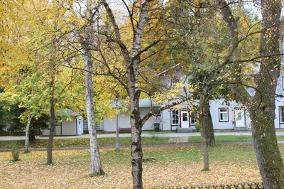 Ein Garten an der Unterkunft Ferienwohnung Inga