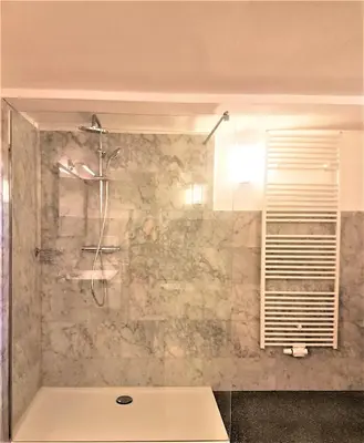 Ein Badezimmer in der Unterkunft Villa im Harz - Deluxe Appartment - Frühstück, Halbpension buchbar