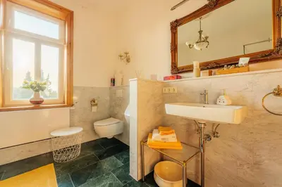 Ein Badezimmer in der Unterkunft Unik Villa- Luxus FeWo im Oberharz