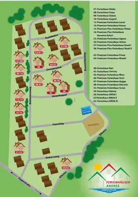 Grundriss der Unterkunft Ferienhaus Arisa II