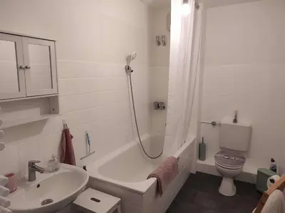 Ein Badezimmer in der Unterkunft Ferienwohnung HarzHome