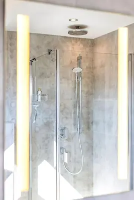 Ein Badezimmer in der Unterkunft Premiumferienhaus Vanua