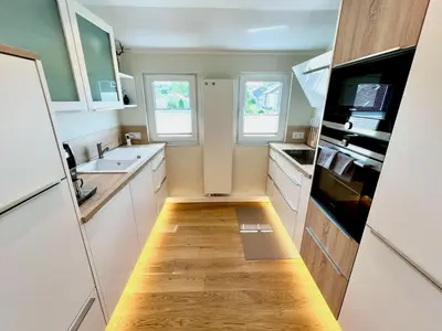 Küche/Küchenzeile in der Unterkunft Haus-Holiday Walkenried/ Harz -Fewo 2-
