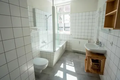 Ein Badezimmer in der Unterkunft Lange Gasse 4 - 2 OG
