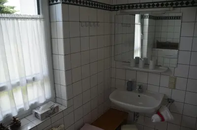 Ein Badezimmer in der Unterkunft Ferienwohnung Sonnenblume
