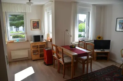 TV/Unterhaltungsangebot in der Unterkunft Ferienwohnung Sonnenblume