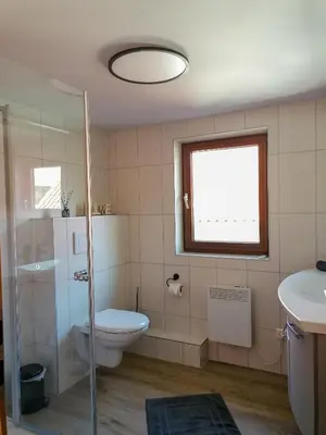 Ein Badezimmer in der Unterkunft Ferienwohnung Dreams