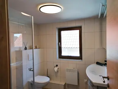 Ein Badezimmer in der Unterkunft Ferienwohnung Dreams