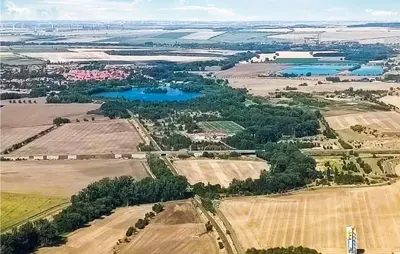 Naturlandschaft in der Nähe der Ferienwohnung