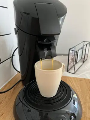 Kaffee-/Teezubehör in der Unterkunft Ferienwohnung Grüne Straße 1