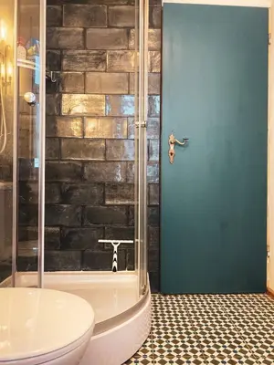 Ein Badezimmer in der Unterkunft Haus Anastasia