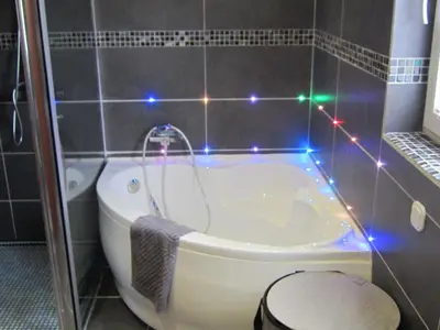 Ein Badezimmer in der Unterkunft Feha ehemaliger Stall