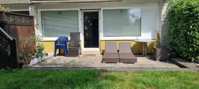 Ein Sitzbereich in der Unterkunft Apartment 616