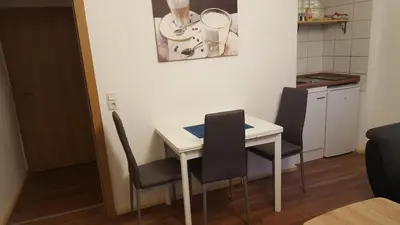 Küche/Küchenzeile in der Unterkunft Bertel 1