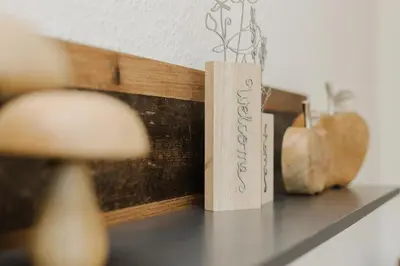 Grundriss der Unterkunft Ferienwohnung Spatzennest