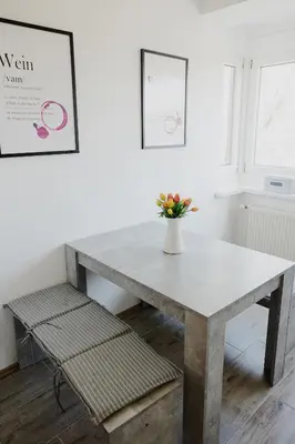 Grundriss der Unterkunft Ferienwohnung Spatzennest
