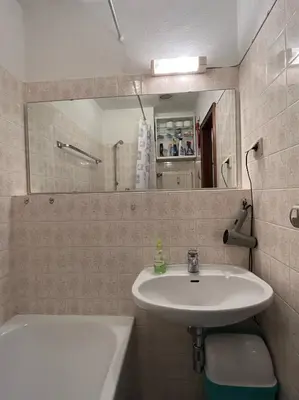 Ein Badezimmer in der Unterkunft Haus Dulshorn Braunlage