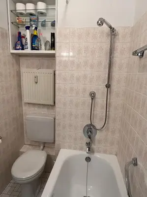Ein Badezimmer in der Unterkunft Haus Dulshorn Braunlage