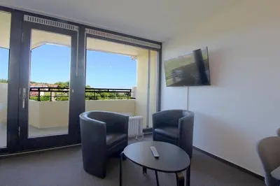 TV/Unterhaltungsangebot in der Unterkunft Apartment 359