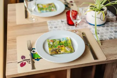 Essen in der Ferienwohnung oder in der Nähe