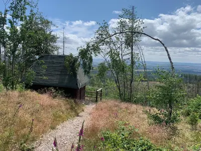 Naturlandschaft in der Nähe der Ferienwohnung