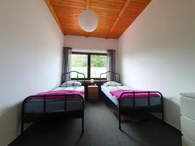 Ein Bett oder Betten in einem Zimmer der Unterkunft Ferienwohnung Stiege