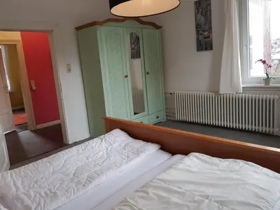 Ein Bett oder Betten in einem Zimmer der Unterkunft Haus Bergeshöh