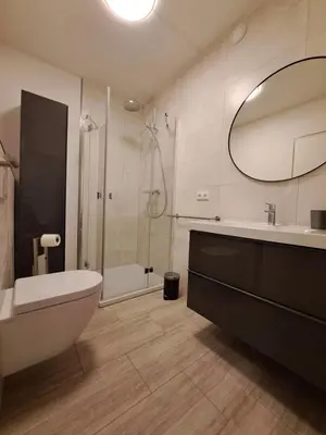 Ein Badezimmer in der Unterkunft Harz-Glück-Fewo