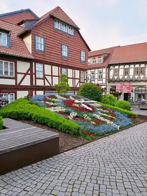 Ein Garten an der Unterkunft Bergsteigerbude