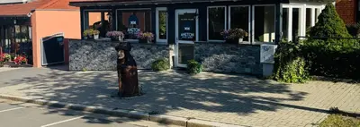 Das Gebäude in dem sich das Gasthaus befindet