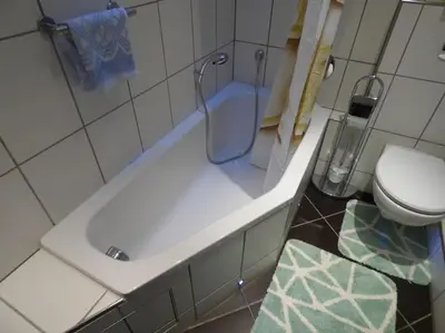 Ein Badezimmer in der Unterkunft Ferienwohnung Harzbiene