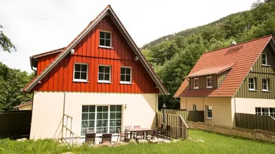 Naturlandschaft in der Nähe des Ferienhauses
