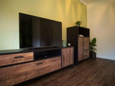 Küche/Küchenzeile in der Unterkunft Ferienwohnung Busch
