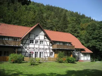 Naturlandschaft in der Nähe des Ferienhauses