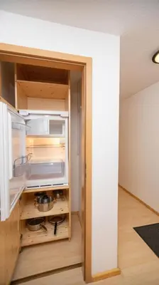 Küche/Küchenzeile in der Unterkunft Ferienwohnung Nexö, 45 qm, 1 Schlafzimmer N5