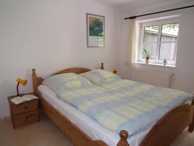 Ein Bett oder Betten in einem Zimmer der Unterkunft Ferienwohnung Nexö, 65 qm, 2 Schlafzimmer N8