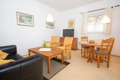 TV/Unterhaltungsangebot in der Unterkunft Ferienwohnung Nexö, 45 qm, 1 Schlafzimmer N9