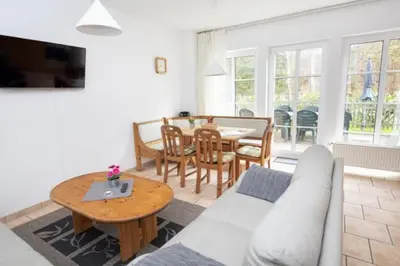 TV/Unterhaltungsangebot in der Unterkunft Ferienwohnung Nexö, 85 qm, 3 Schlafzimmer N2