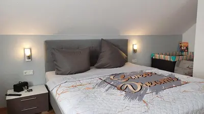 Ein Bett oder Betten in einem Zimmer der Unterkunft Premiumhaus Hygge